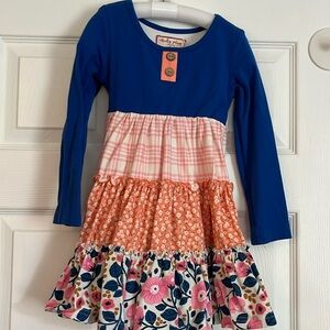 Whimsical Cheeky Plum dress. 4T Excellent condition!